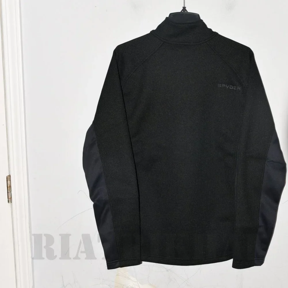 Men’s Gait Half Zip Black  Jacket   Spyder - Picture 9 of 11